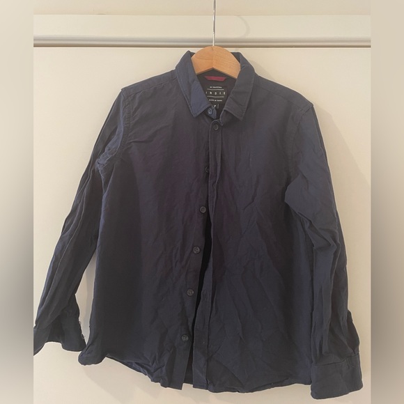 Indie kids Other - INDIE KIDS | Boys Long Sleeve Navy Blue Dress Shirt Size 7